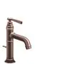 AXOR-HG-AXOR-Montreux-Einhebel-Waschtischmischer-100-mit-Hebelgriff-und-Zugstangen-Ablaufgarnitur-Brushed-Red-Gold-16515310 gallery number 1